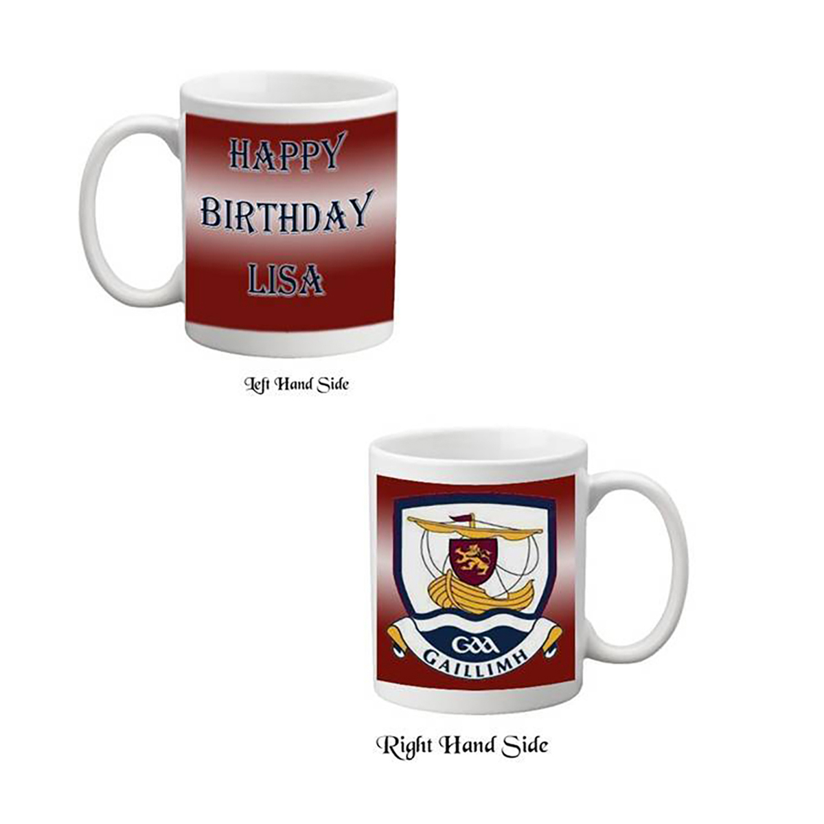 Personalised Mug Gift - Galway (Happy Birthday)