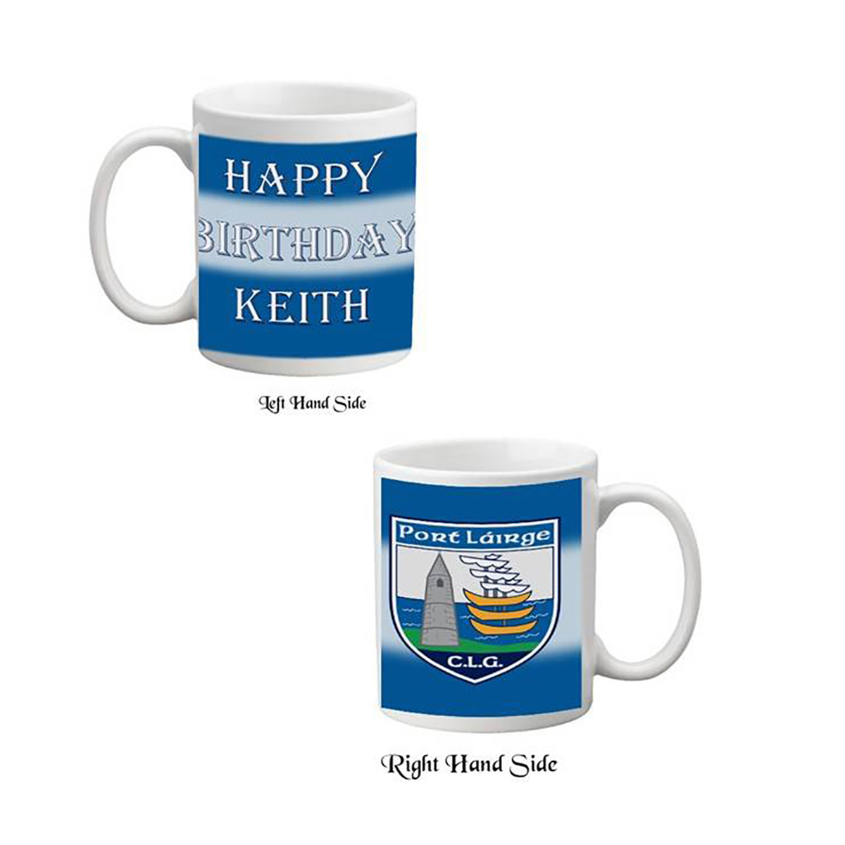 Personalised Mug Gift - Waterford (Happy Birthday)