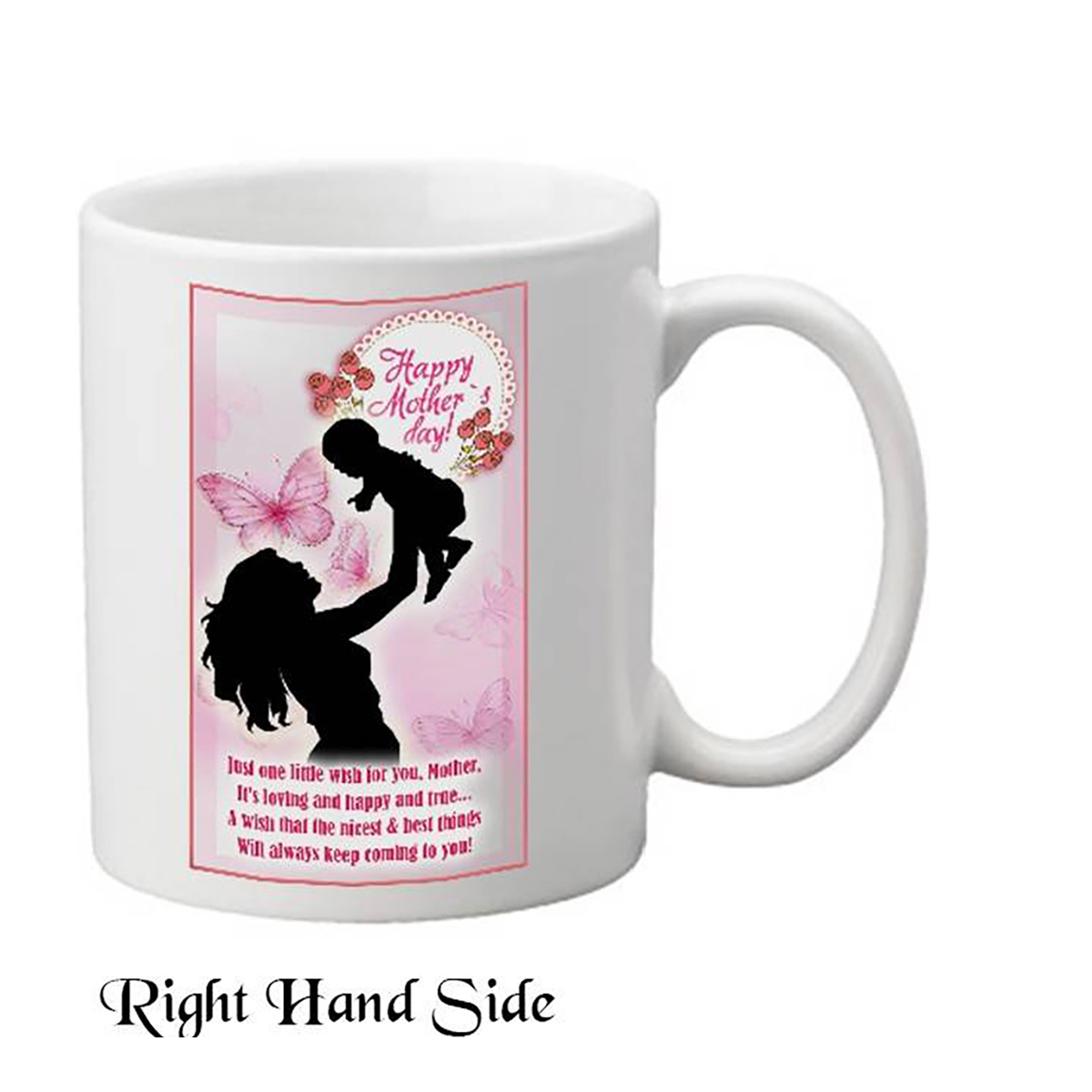 Personalised Mothers Day Mug Gift - Mother & Child