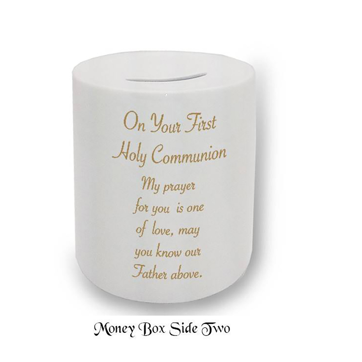 Personalised Money Box Gift - 1st Holy Communion Boy
