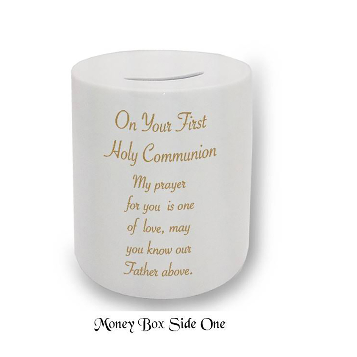 Personalised Money Box Gift - 1st Holy Communion Girl