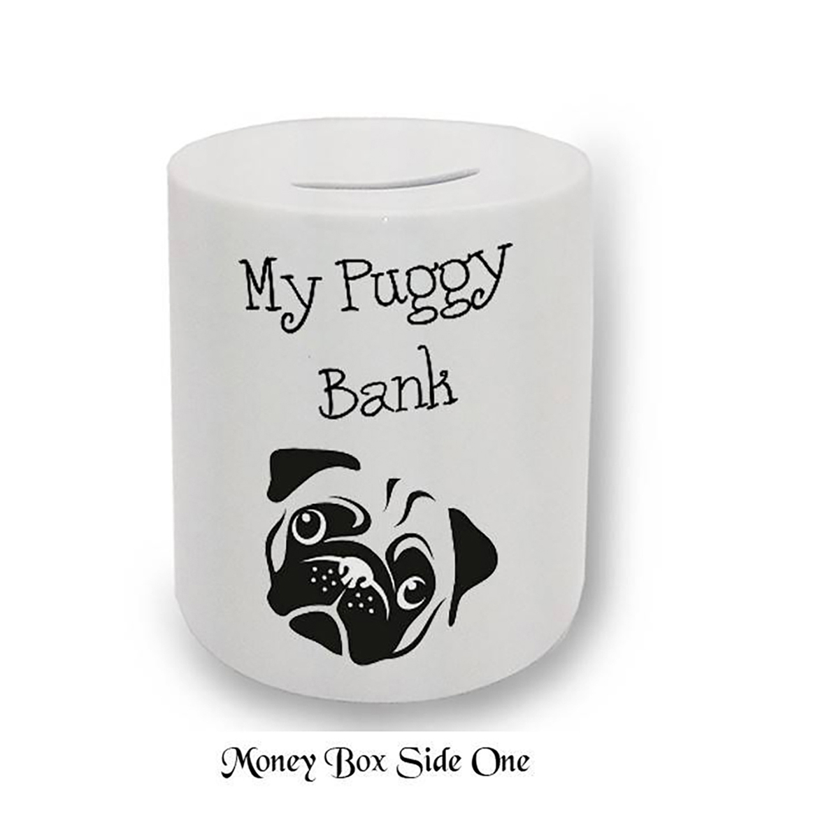 Personalised Money Box Gift - My Puggy Bank