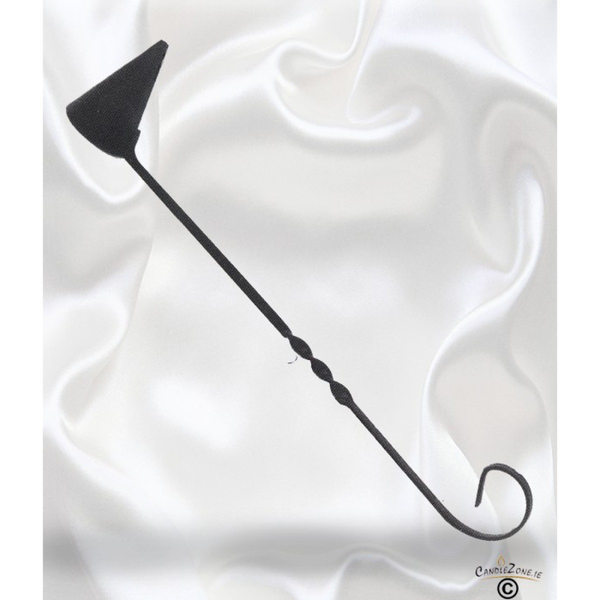 Candle Snuffer - Long handled Black