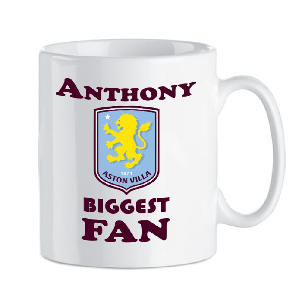 Personalised Mug Gift - Man City Biggest Fan