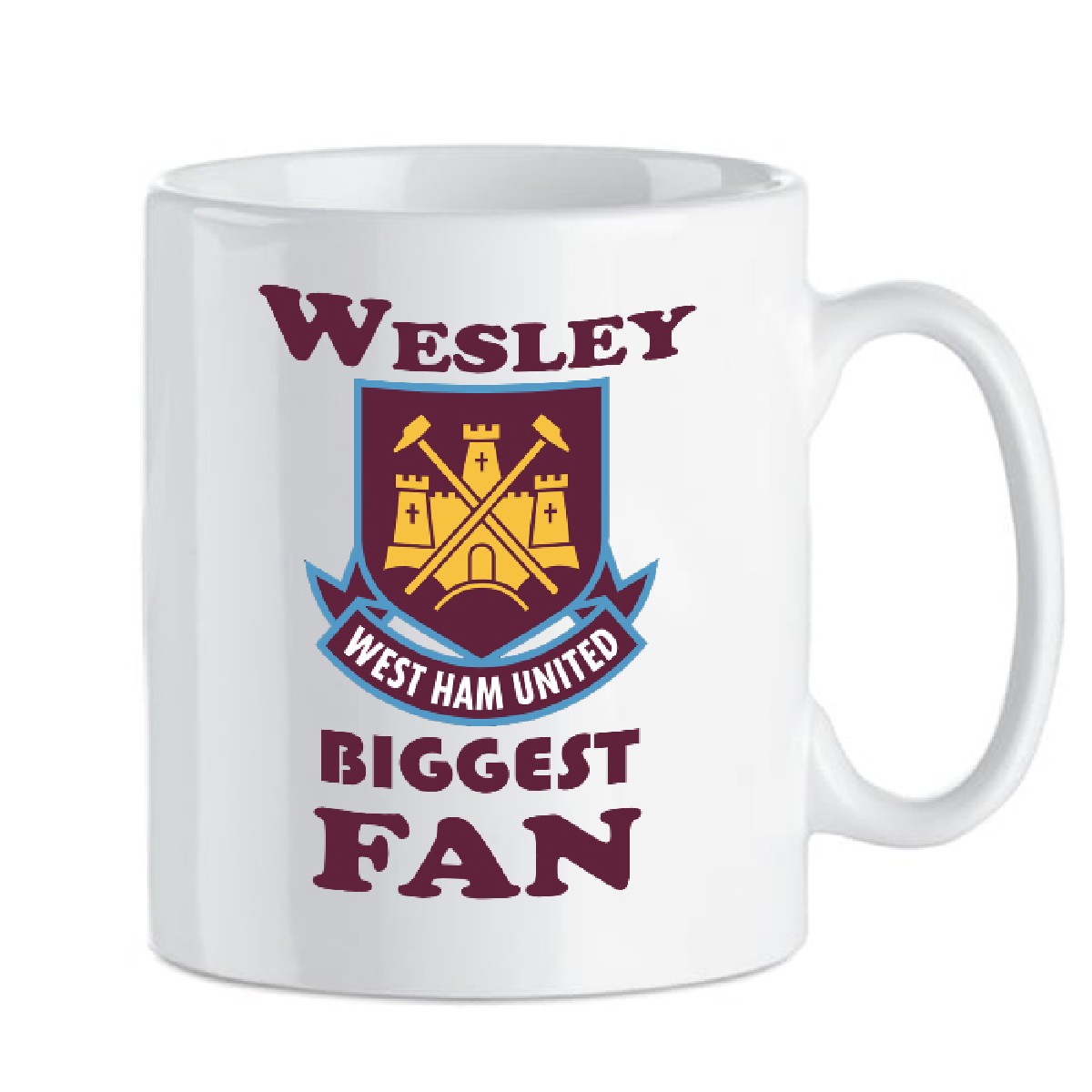 Personalised Mug Gift - Man City Biggest Fan