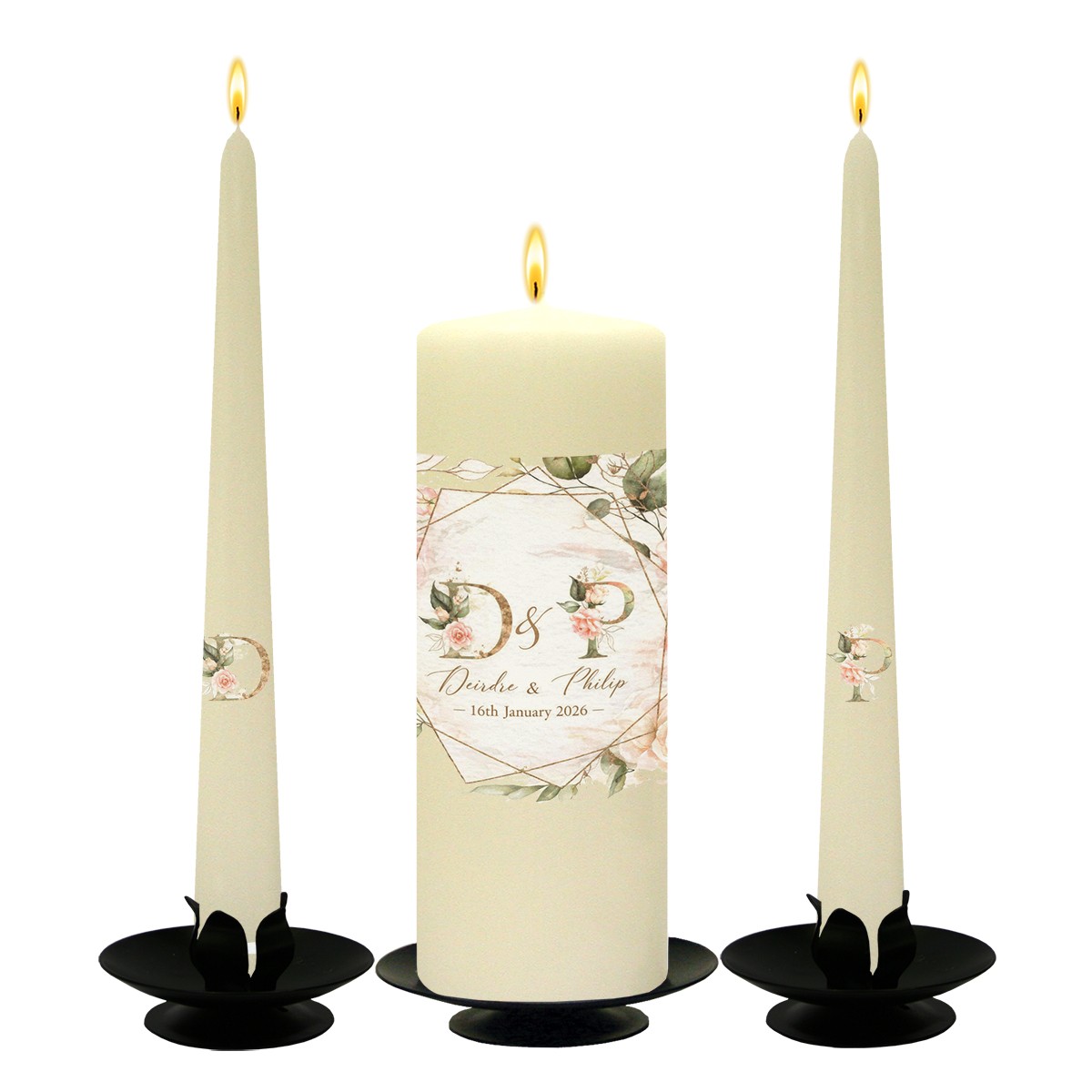 Bespoke Wedding Candle