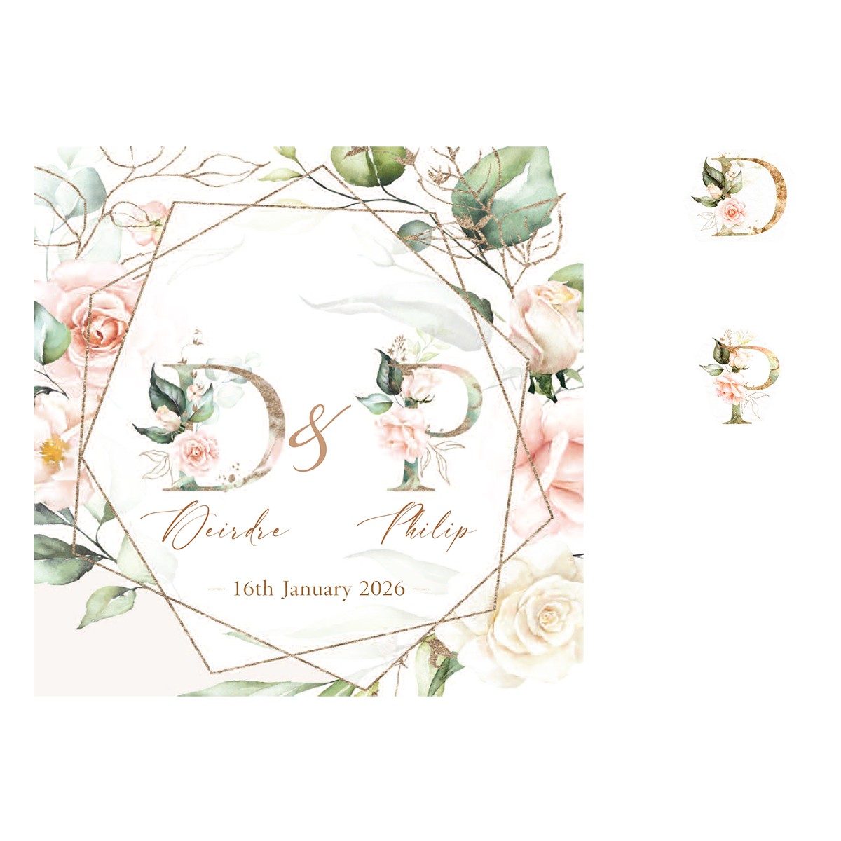 Bespoke Wedding Candle