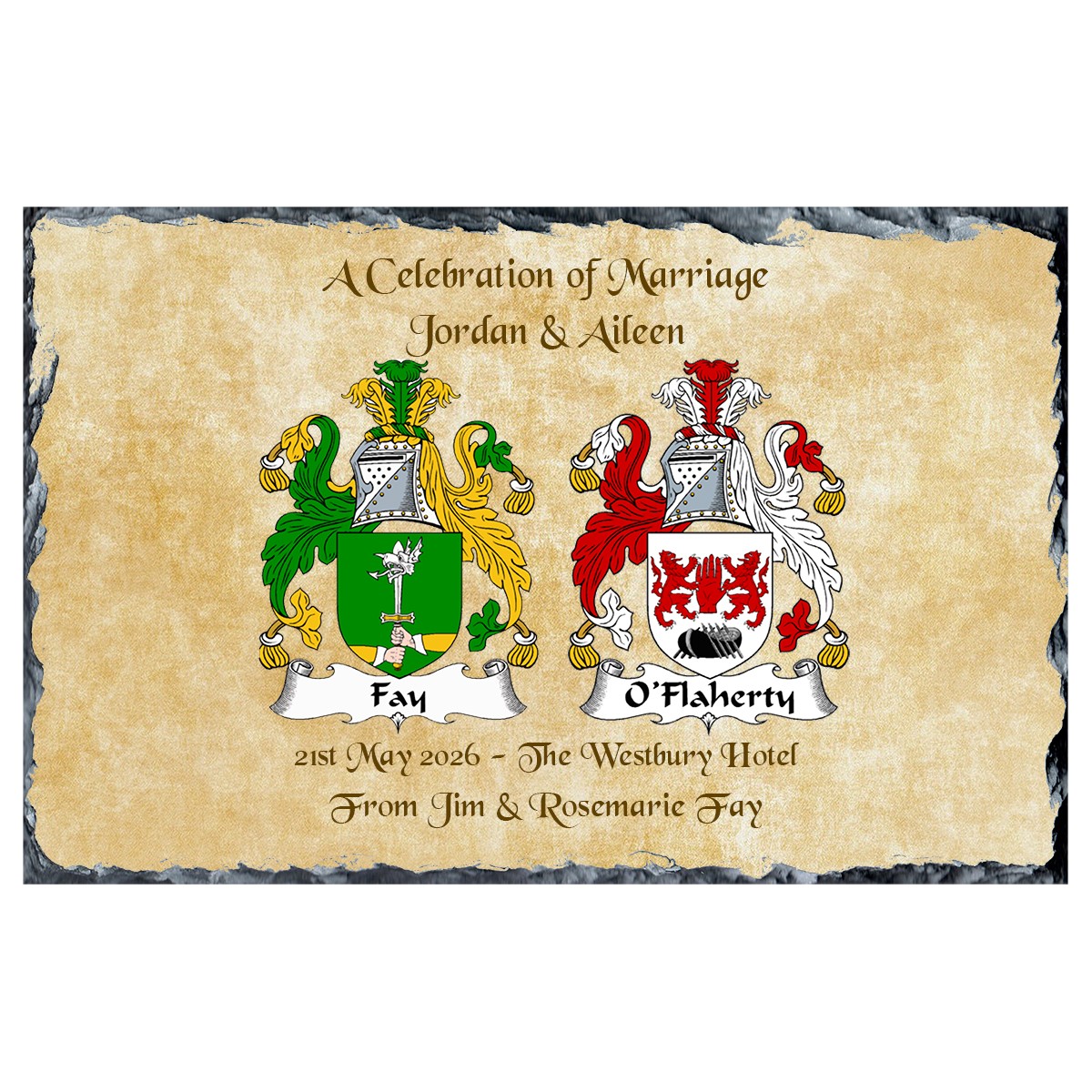 Bespoke Aidan & Stacey Engagement