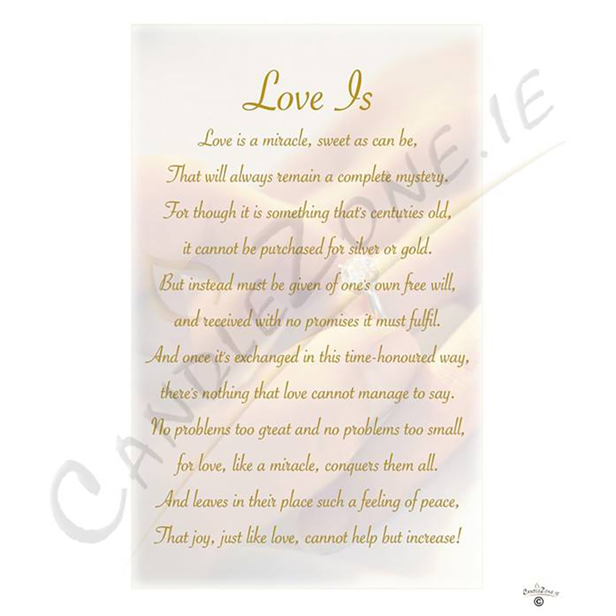 Personalised Engagement Candle Gift - Gold Hands and Glasses
