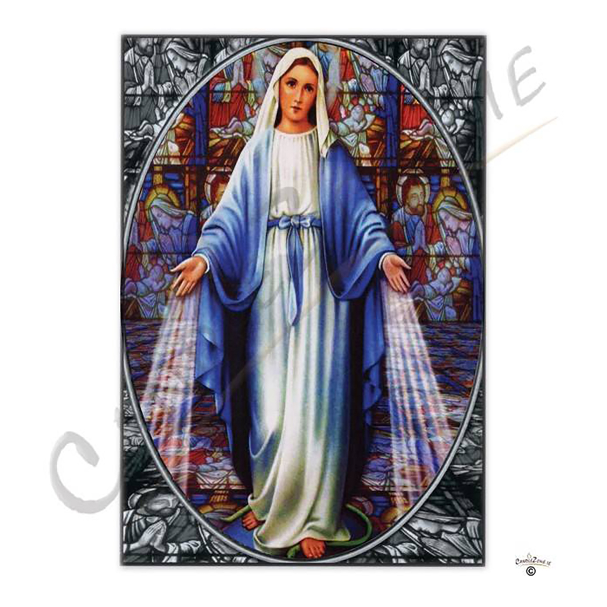 Personalised Ordination Candle Gift - Silver Jubilee Ordination