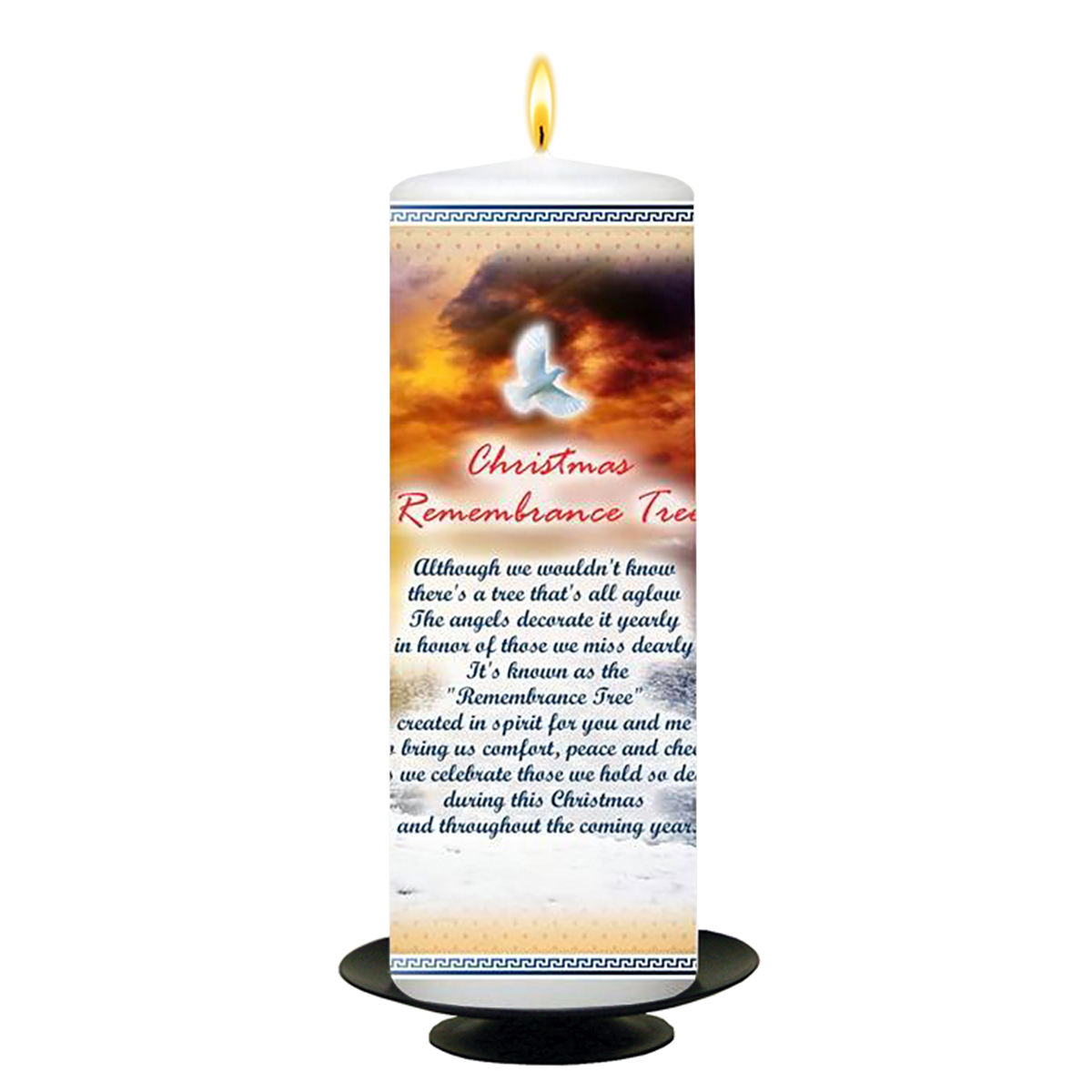 Personalised Christmas - Sunset Remembrance Tree
