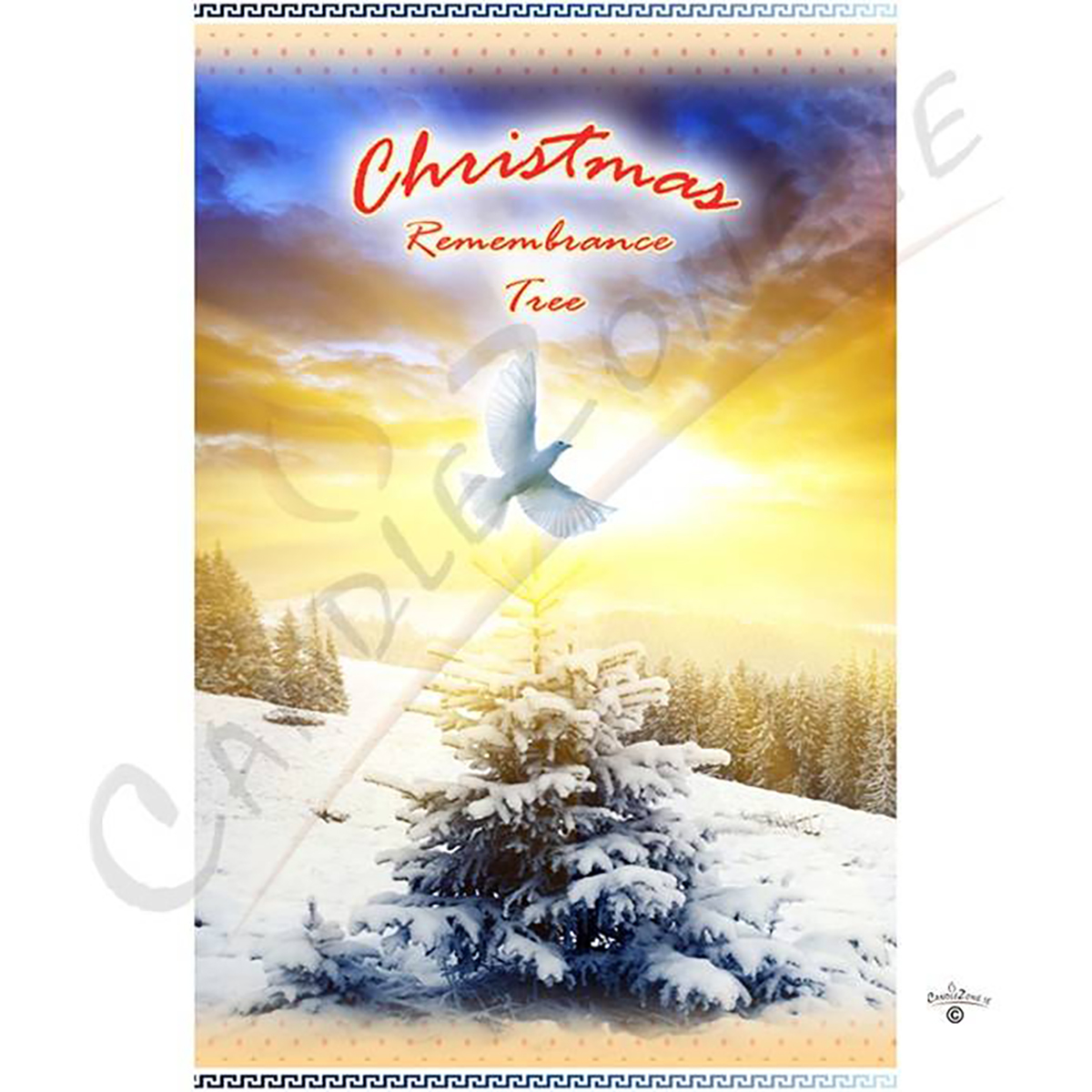Personalised Christmas - Sunset Remembrance Tree